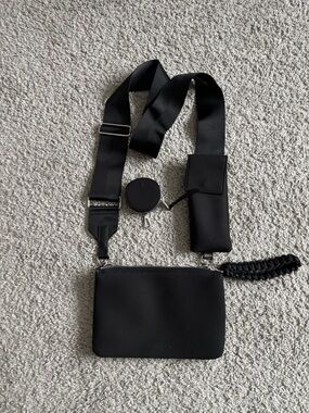 Athleta Black Crossbody Bag